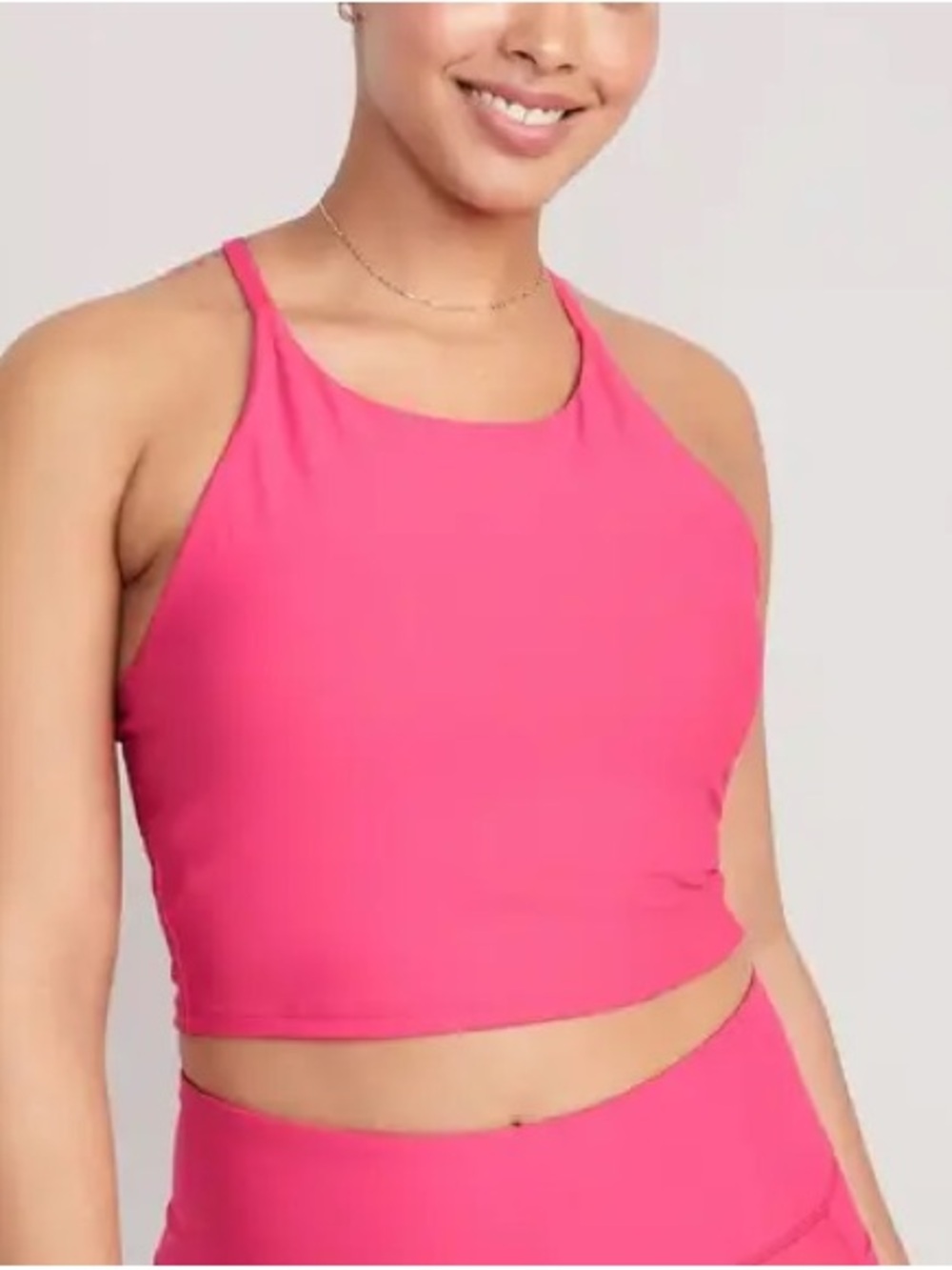 Old Navy Light Support Longline Sports Bra